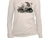 MIGHTY NAJA COBRA - Organic Cotton Tshirt - Long sleeve