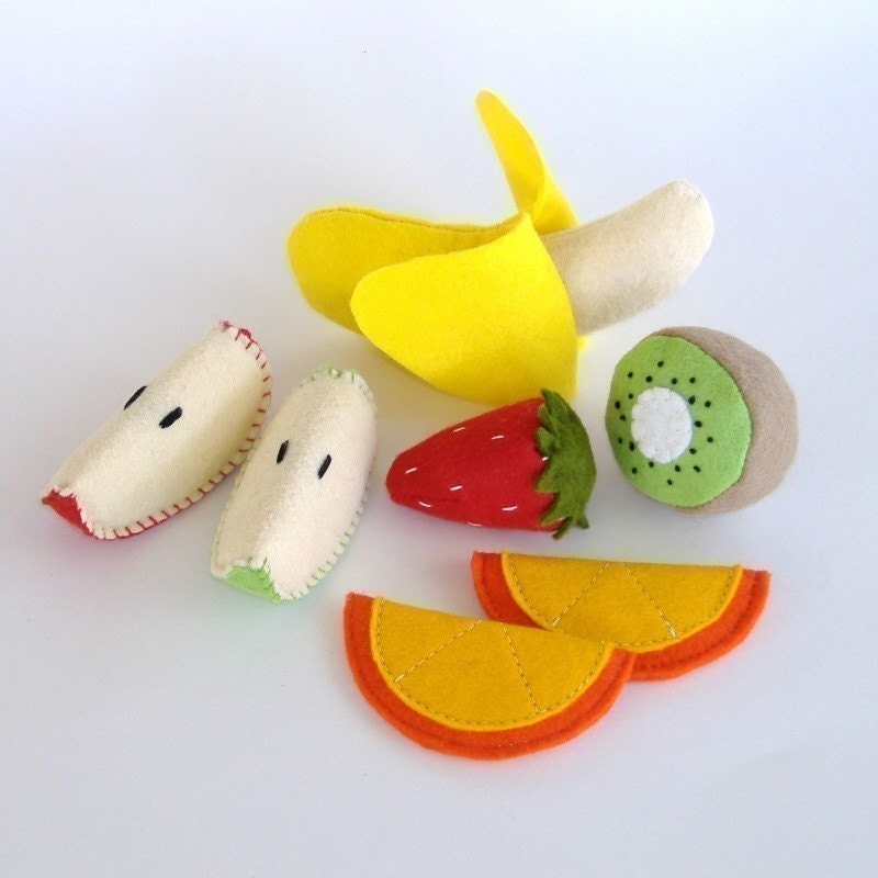 Felt Food Fruit - PDF  Pattern
