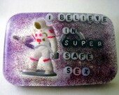 I Believe in Super Safe Sex - Shower Art Postcard