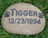 Dog Cat Pet Memorial Stone Rock