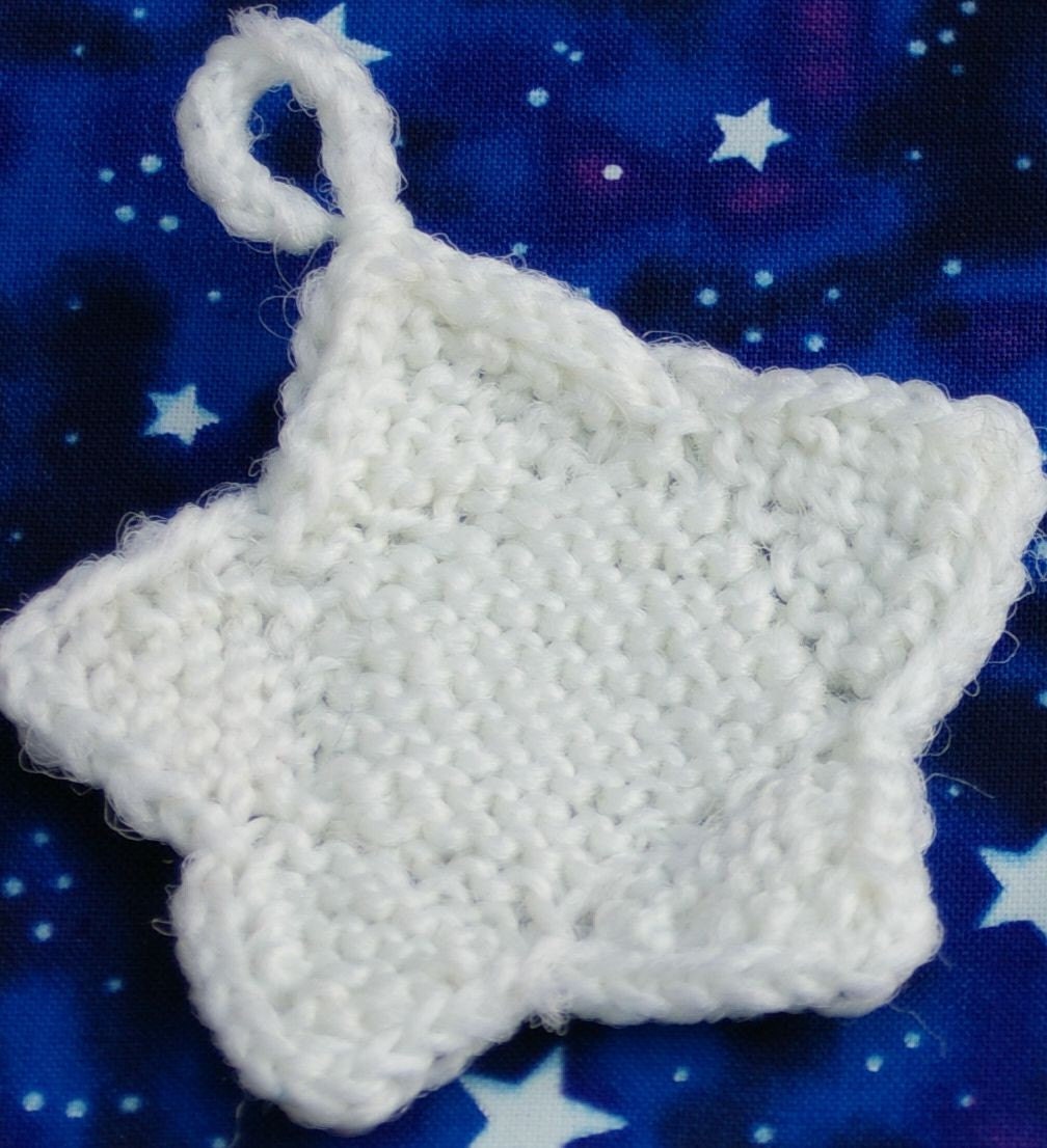 Star Light      Phat Fiber Sample Box November 2010 Seasons of Light  Knitting Kit contains 10 yards Glow in the Dark yarn and pattern for making star ornament, cell phone charm