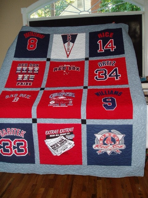 Custom Tee Shirt Quilt Made Using your Tee shirts