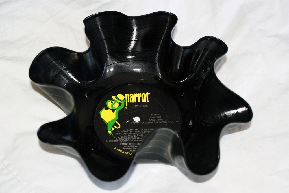 Vinyl Record Bowl