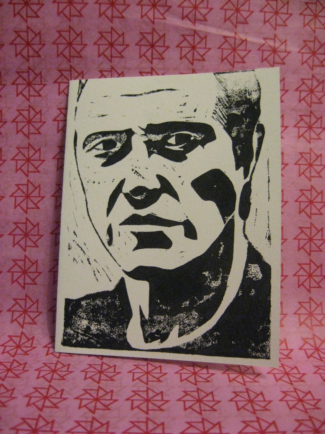 three-pack of Christmas Walken cards