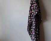 Roses and polka dots scarf