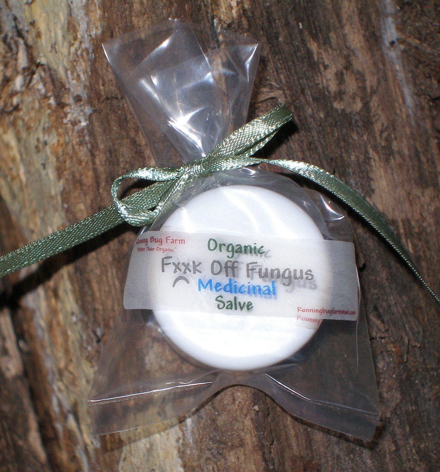 Organic Medicated Salve  Medicinal Healing Salve  All Natural Medicated Ointment  FxxK Off Fungus
