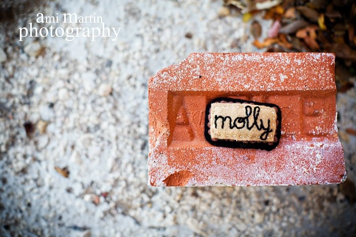 Felt Hair Clip - Personalized
