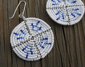 Periwinkle whisper earrings
