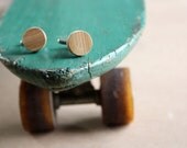 Recycled Skateboard Cuff Links-Bamboo Love