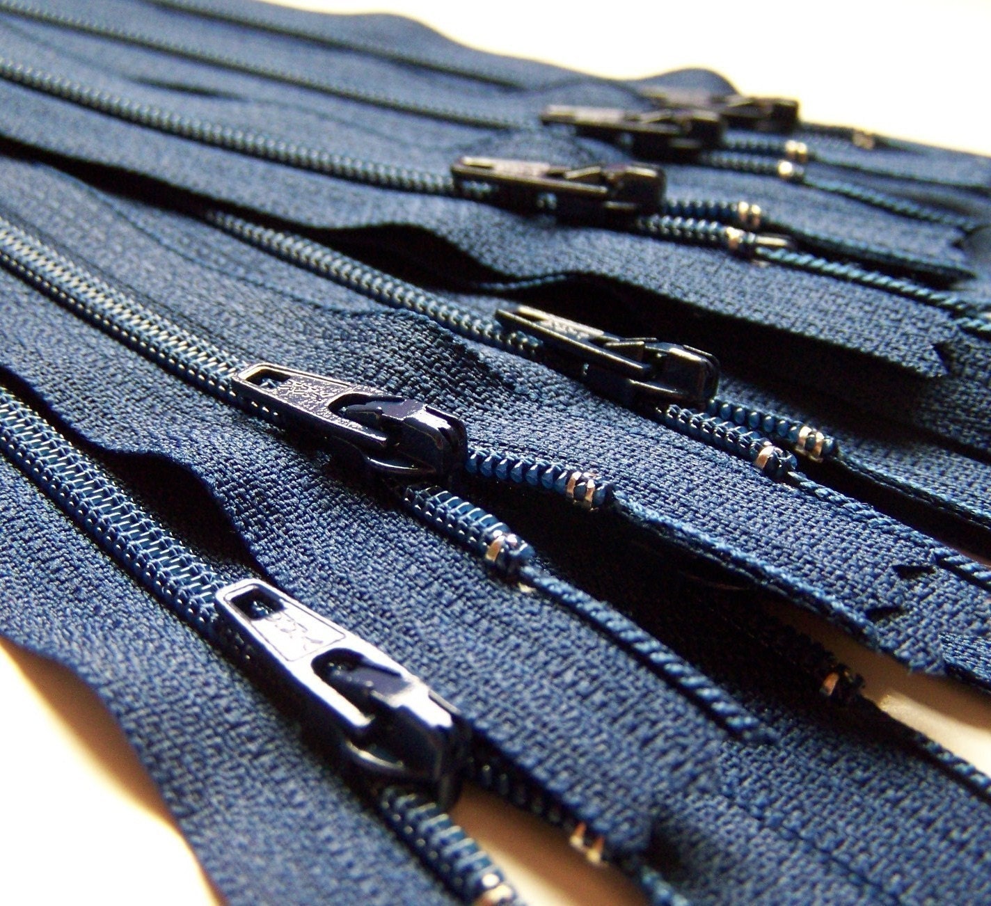 Wholesale Fifty 8 Inch Navy Blue Zippers YKK Color 919