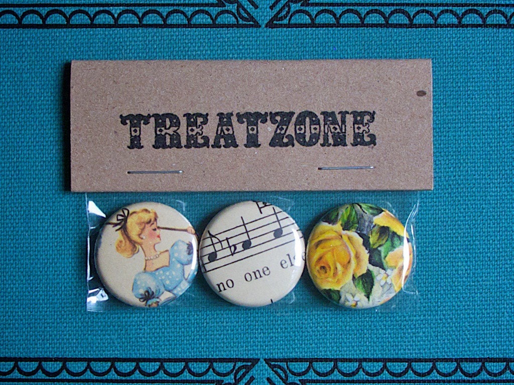 No One Else (pinback button set)