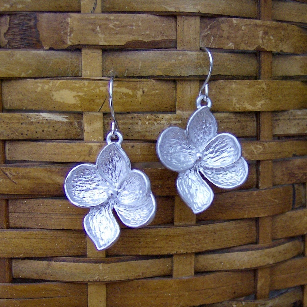 Five Petal Flower Earrings