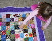 SALE Custom I spy quilt