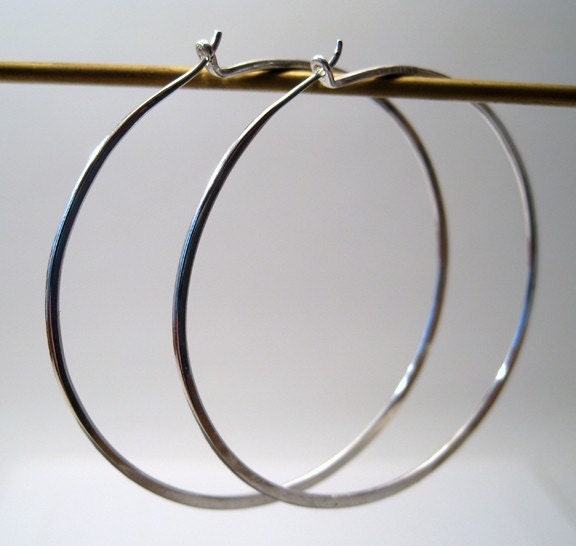 Endless Hoops Sterling Silver Two Inch Diameter