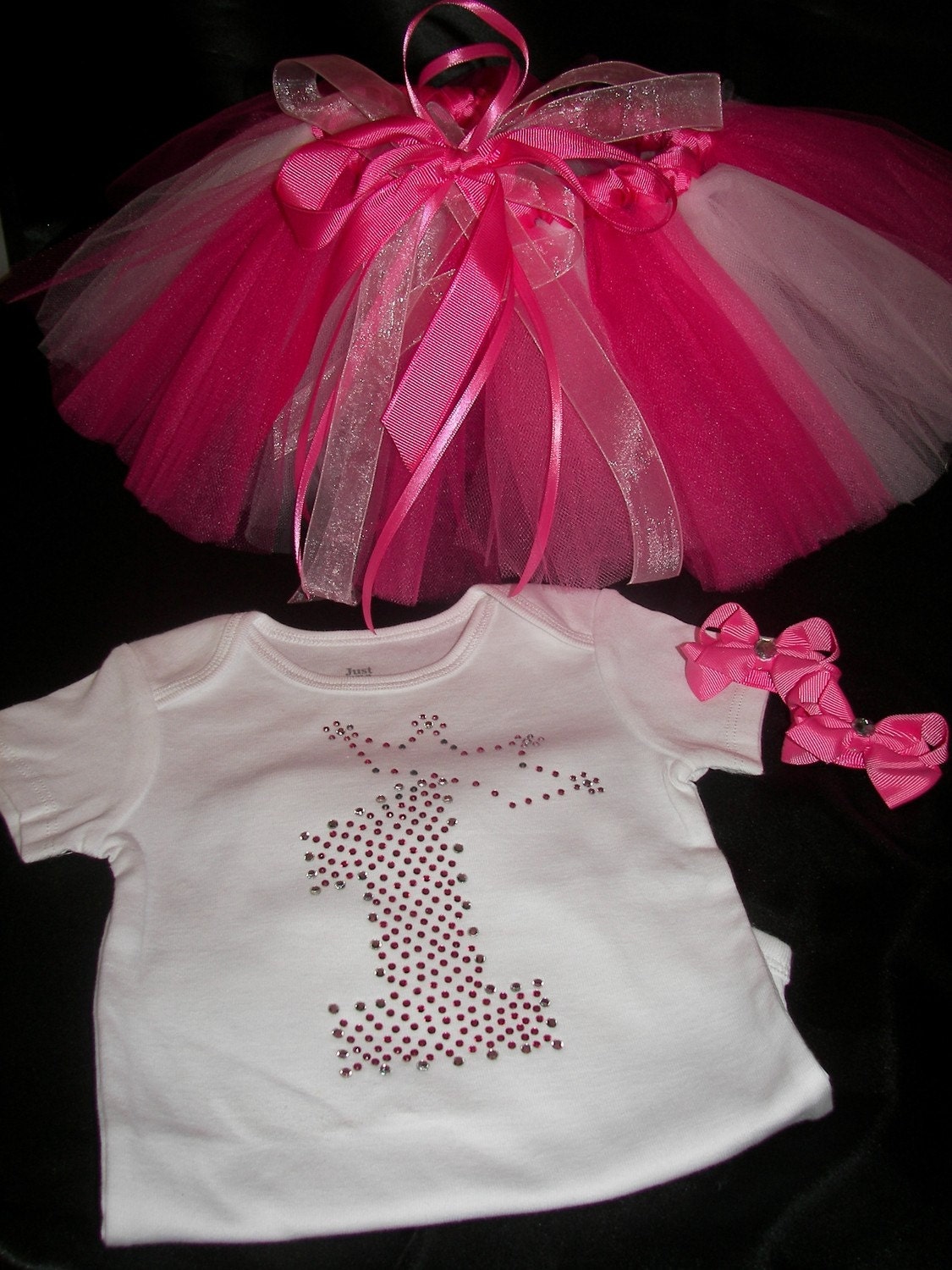 Pretty in Pink Princess Birthday Tutu Set-Perfect for 1st Birthdays-Portraits-Custom Crystal Shirt