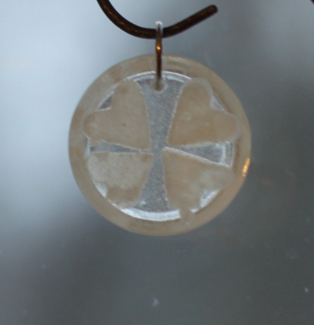 Large Quadruple Milk Pendant