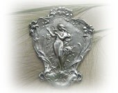 1 - Nature's Music In The Garden Goddess Antique Silver Finish Jewelry Findings (C)