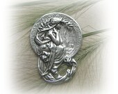 2 - Alfonso Mucha Knows Romance - Harvest Reflection Antique Silver Ox Brass Jewelry Findings (C)