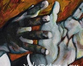 Martin Luther King's Hands- Art print