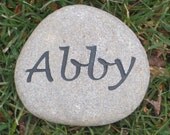 Dog Cat Pet Memorial Stone Rock