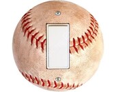 Baseball Ball Decora Rocker Switch Plate Cover