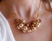 Copper Baubles Necklace