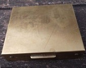 Vintage Brass Compact