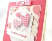 Valentine's day card- Heart balloons