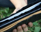 Journal - Recycled Handmade - Black Cotton
