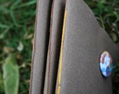 Journal - Recycled Handmade - Brown Cotton