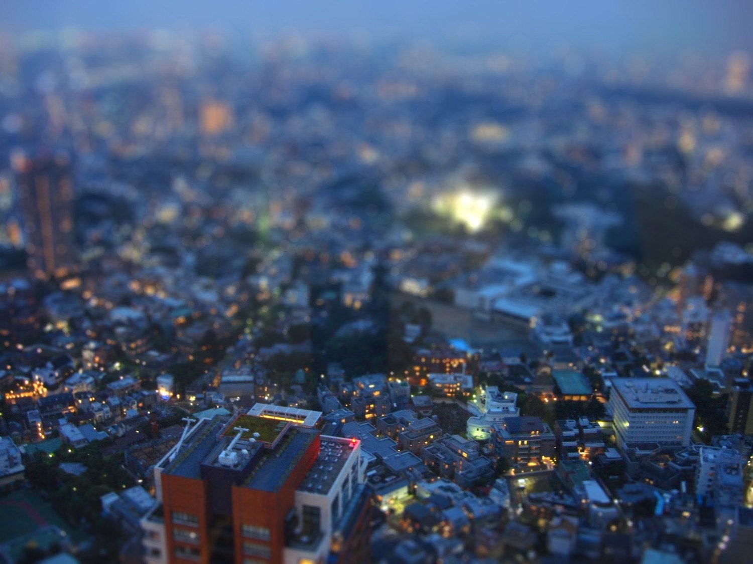 Tilt-Shift Toy Tokyo 2 -8x10 Fine Art Photo