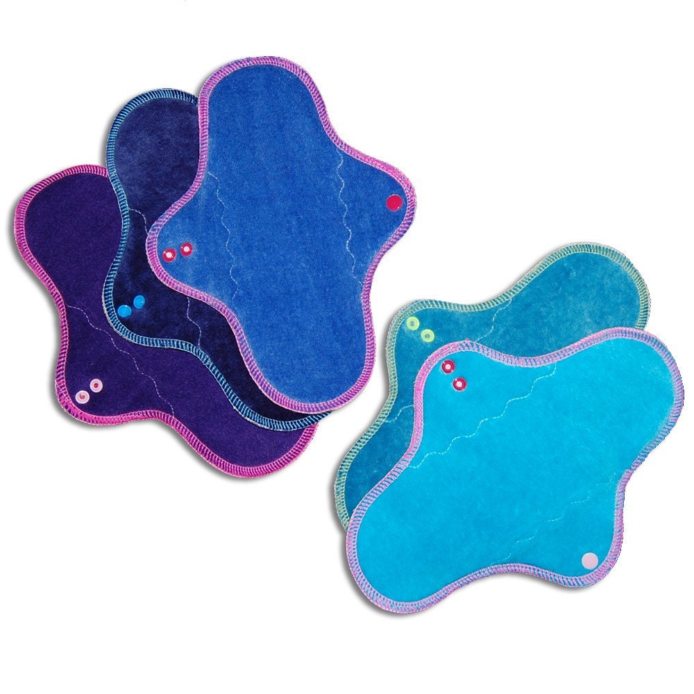 ONE Regular Organic Wool-Backed Moonbow Cloth Pad, You Choose Color