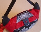 The NightLife Red and Black Mini Handbag