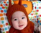 Fox Coverall Hat 12-24months