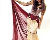 Wild Gypsy Rose, Corset & Skirt Set