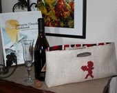 Valentines Cupid Not Your Usual Wine Bag  CAN BE RUSHED