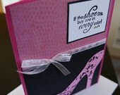 Girls Best Friend Blank Greeting Card