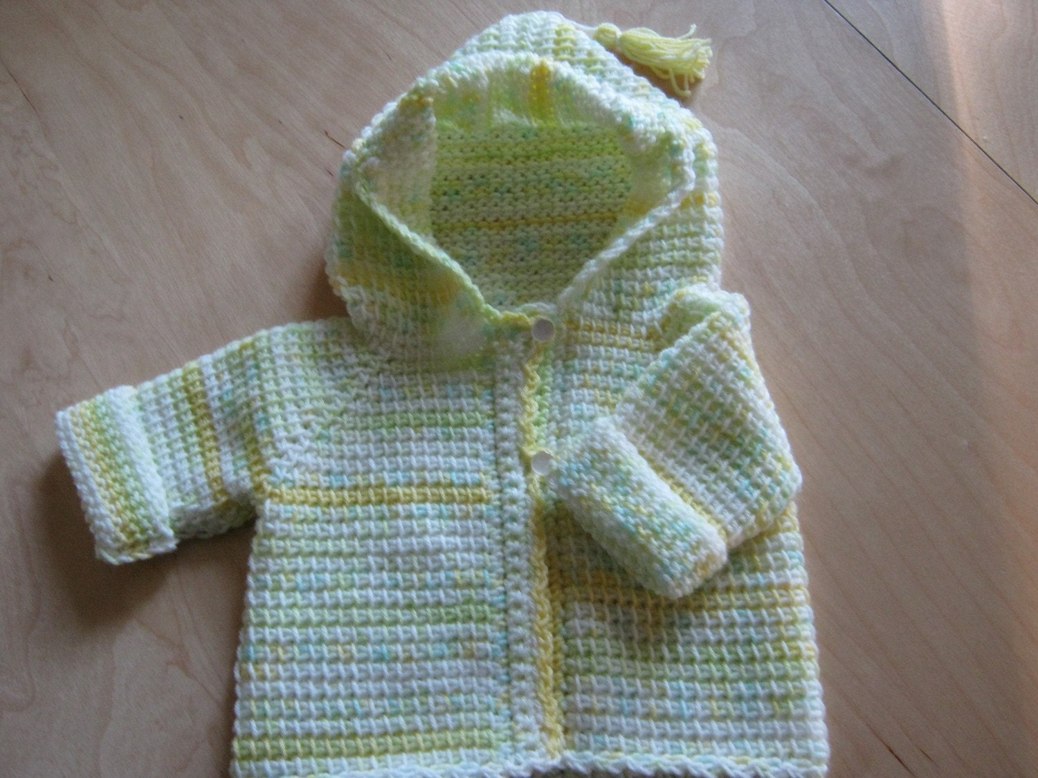 Crochet Hexagon Baby Sweater - PWalker281 on HubPages