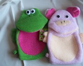 Bath Time Puppet Mitt