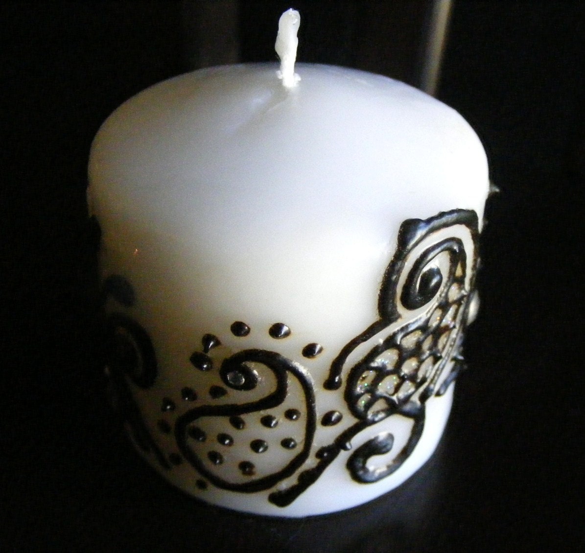 Paisley Jewel Candle