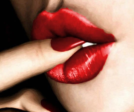 Lip Blam - Tingling Erotics - Rose Flavor - Perfume or Clear Lip Gloss- Nipples - Sexy, Erotic and Fun - Organic Menthol - .15 ounce Stick