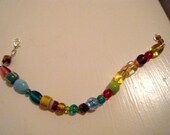 Blue Green Multicolor bracelet