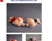 Cute Piglet Couple PDF Pattern