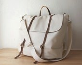 Organic Natural Canvas Rucksack