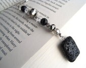 Lava Crystal Bookmark Mystical Black