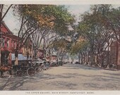 The Upper Square, Nantucket. Gardiner postcard, PHOSTINT