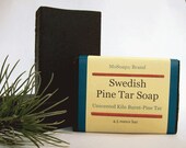 Swedish Pine Tar Soap - Olive Oil Castile Soap