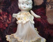 Oh Baby Baby - Vintage Bisque Kewpie Doll - Baby Tiny Boop