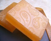 Sweet Orange and Green Clover - Handmade Glycerin Soap