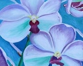 Orchid Rhyncovandas, GREETING CARD